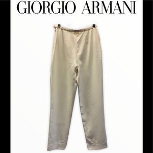 Giorgio Armani cream Italian pants size 6